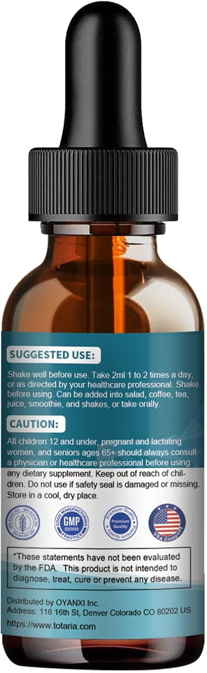 Liposomal Lymphatic Drainage Drops - 11 In 1 Organic Lymphatic Drainage Supplement with Burdock Root, Echinacea, Elderberry, Calendula, Cleavers Herb, Dandelion Supports Lymphatic Health 2 FL.OZ