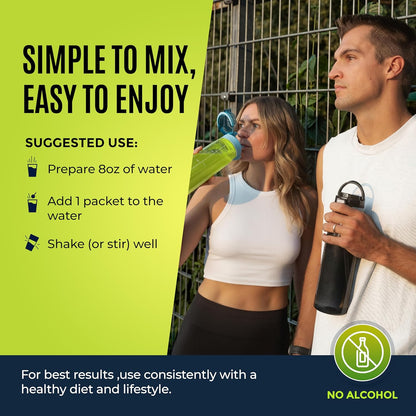 MOCKTALE-1 GLP-1 Supplement, Support Natural GLP 1 Production Drink for Weight Loss, Appetite Control & Metabolic, with Berberine, Akkermansia, Ceylon Cinnamon, Lemon Mint Flavor, 30 Packets