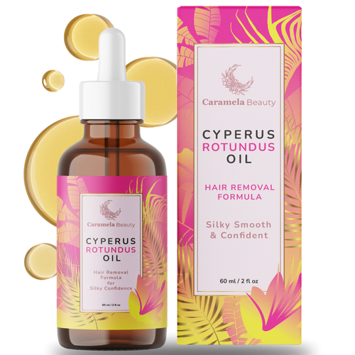 Caramela Beauty Cyperus Rotundus Oil for Natural Permanent Hair Reduction-Shop