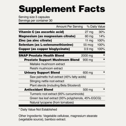 Prostate Health + Nitric Oxide Combo