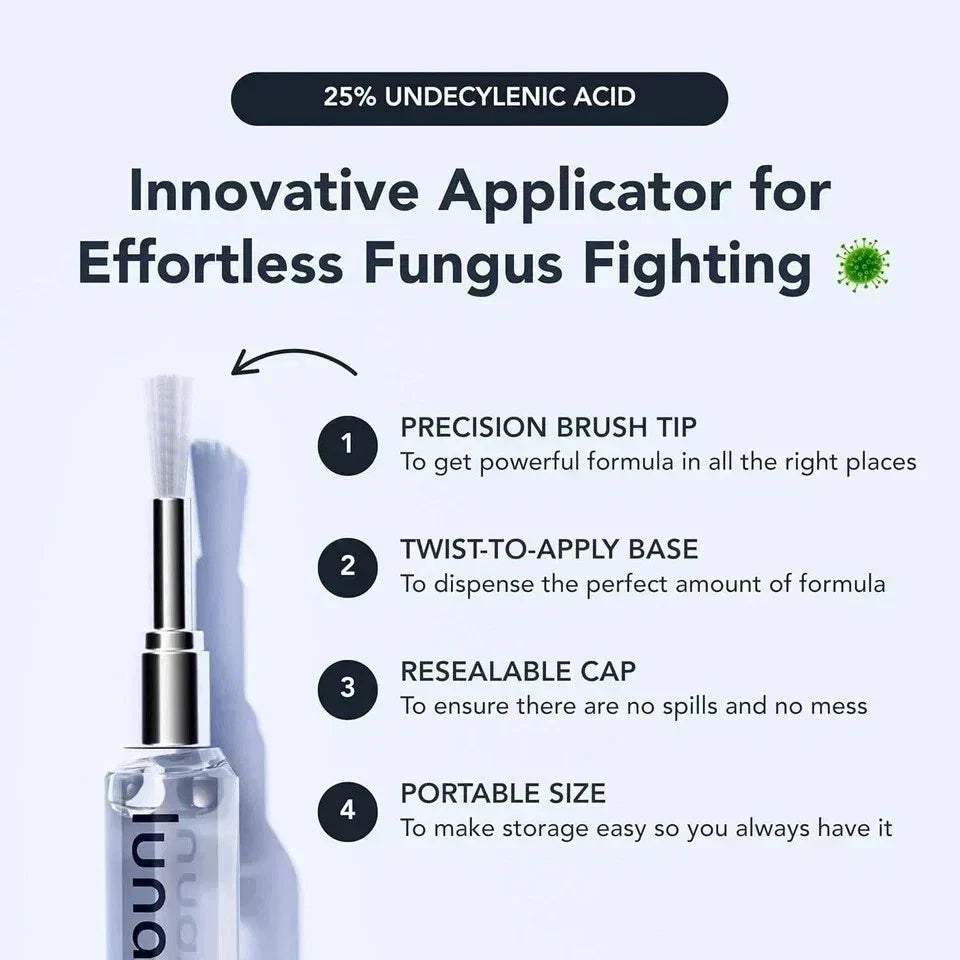 Lunavia Antifungal Pen – 25% Undecylenic Acid, Toenail Fungus Treatment 1 PACK