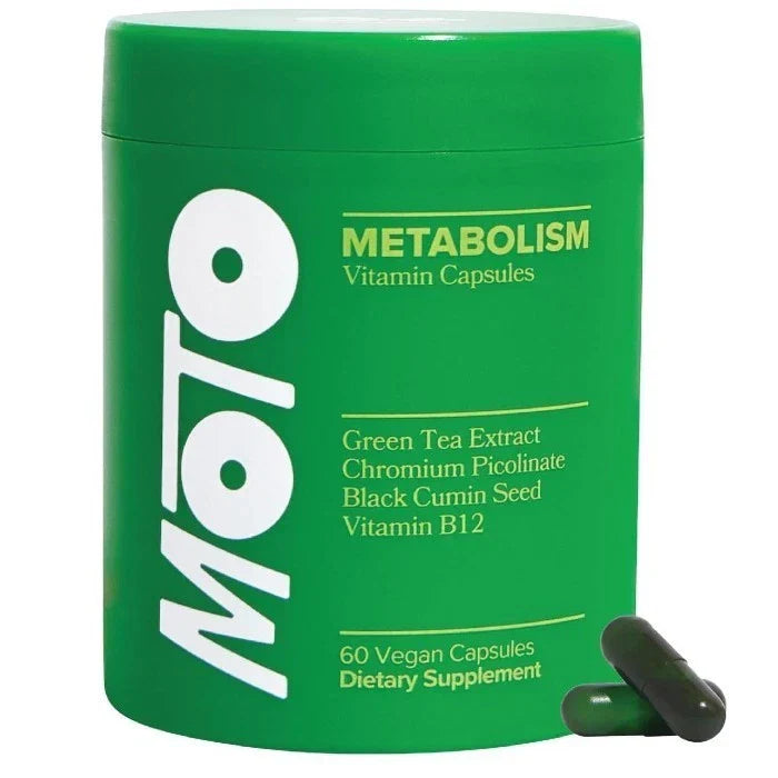 1-3X MOTO - Metabolism Boosting Capsule -Energy Curb Cravings Healthy Metabolism