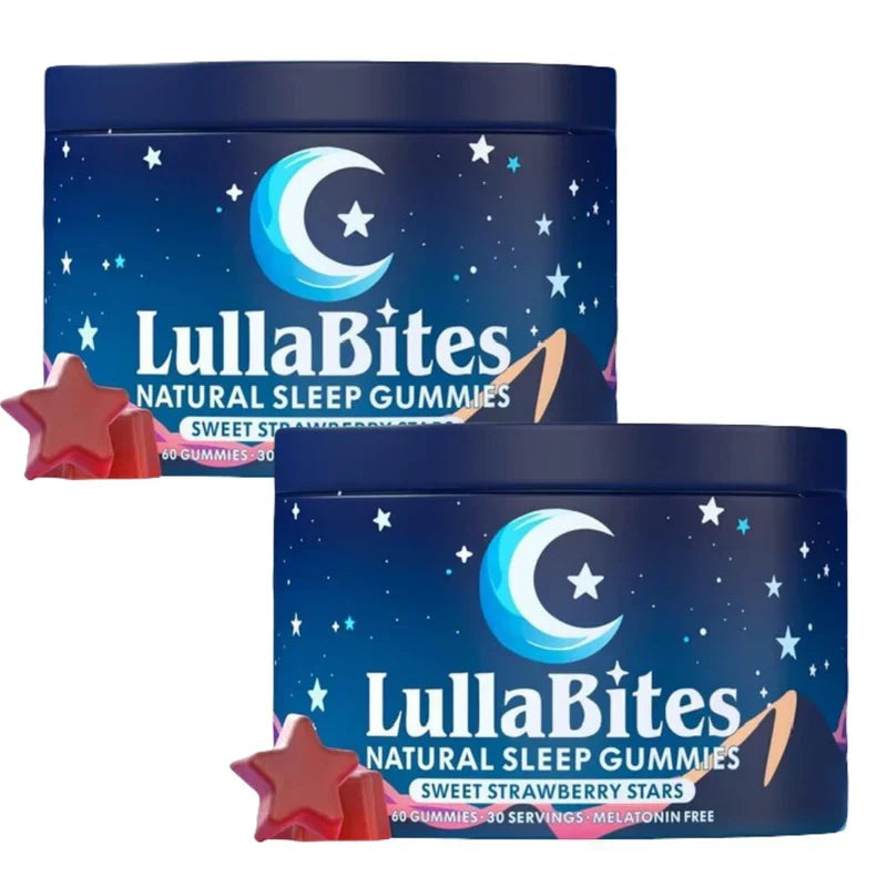Sweet Strawberry Star Sleep Gummies - Natural Formula - 30 servings
